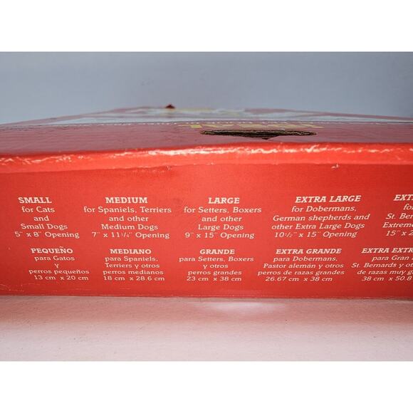 The IDEAL Pet Door Small 5"x 8" Flap Size Doggie Cats NEW in BOX dog cat - Picture 7 of 7